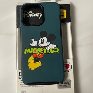 Disney Mickey & Co. Teal IPhone 13 Pro Otter Case